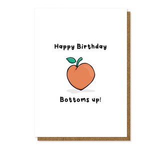 Carte d’anniversaire gay | Fond de pêche