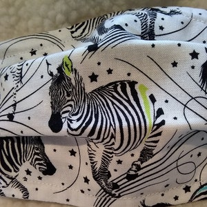 Zippy Zebra Child Mask