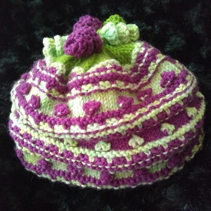 Pink and Green Infant Bobble