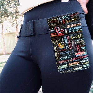 Mobile Phone Hip Pouch - "Voyage"