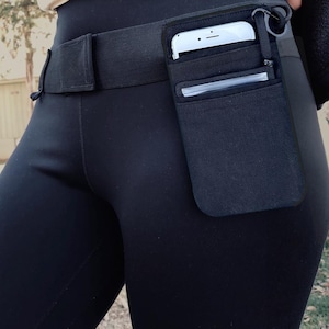 Classic Cotton - Cell Phone Pouch Belt (4 fabric choices)