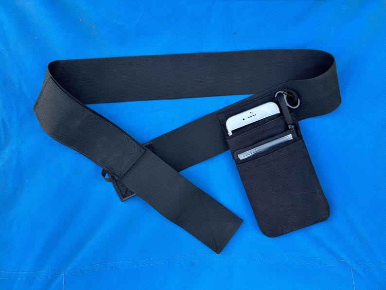 Classic Cotton - Cell Phone Pouch Belt (4 fabric choices) image 6