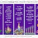 Printable Advent Bookmarks--collection of Five (5) Assorted Advent ...
