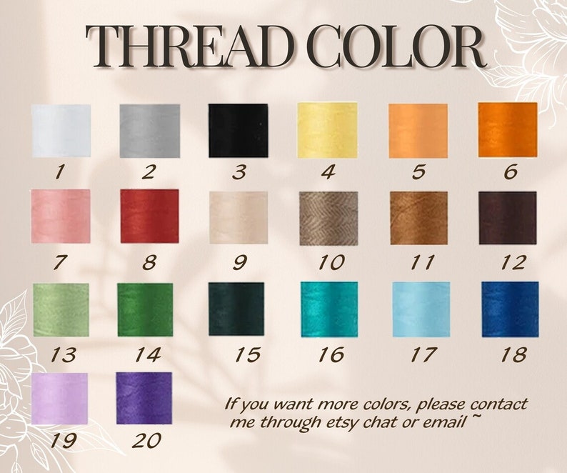 K&ouml;nnte beinhalten: Eine Tabelle mit 20 verschiedenen Garnfarben. Die Farben sind in Reihen zu vieren angeordnet. Die Farben sind wei&szlig;, grau, schwarz, gelb, orange, braun, rosa, rot, beige, braun, braun, schwarz, gr&uuml;n, gr&uuml;n, dunkelgr&uuml;n, t&uuml;rkis, hellblau, blau, lila und lila.