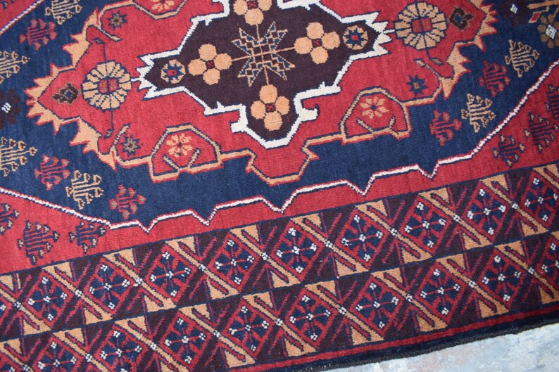 Medium Traditional Afghan Handmade Baluch Rug Buy 2 Get 1 Free 3/'5x6/'6 ft Afghan Tribal Medium Nomadic Rug Vintage Taimani Baluch Rug