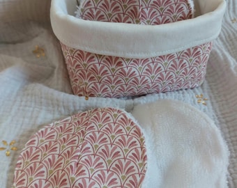 Discos absorbentes y cesta de lactancia