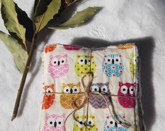 Toallitas de bambú lavables