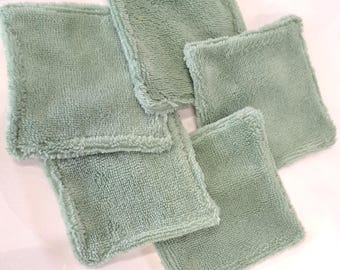 Toallitas de bambú de doble cara