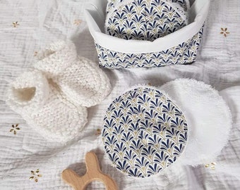 Discos absorbentes y cesta de lactancia