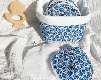 Discos absorbentes y cesta de lactancia