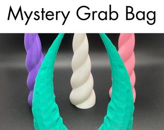 Mystery Horns or Ears Grab Bag – Discounted 3D Printed Cosplay & Halloween Costume Accessories
