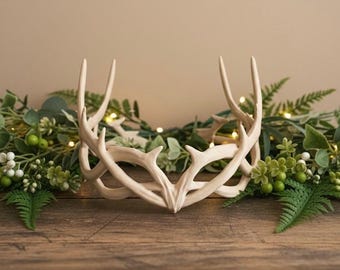 Antler Crown - 3D Printed Fantasy Cosplay & Renaissance Costume Headpiece