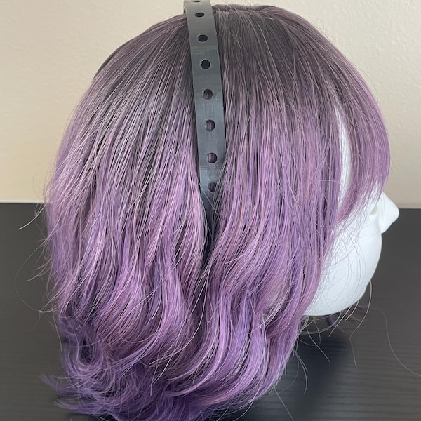 Universal Headband for Horn Attachments with Adjustable Screw Holes – 3D Printed Hair Accessory for Cosplay & Halloween Costume