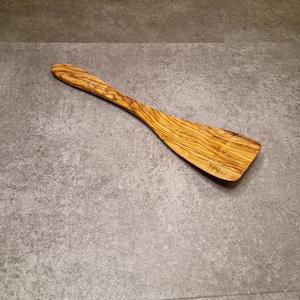 Olive wood spatula, cooking utensil, kitchen utensil, olive wood spatula