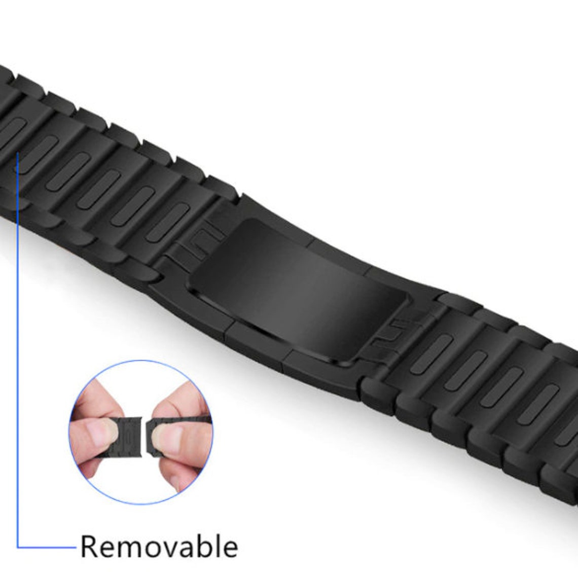 apple watch space grey link bracelet