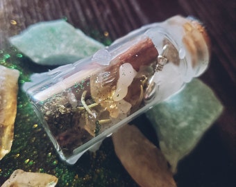 Money Flow To Me Spell Jar