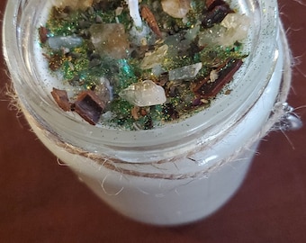 Wealth and Prosperity Manifestation Candle
