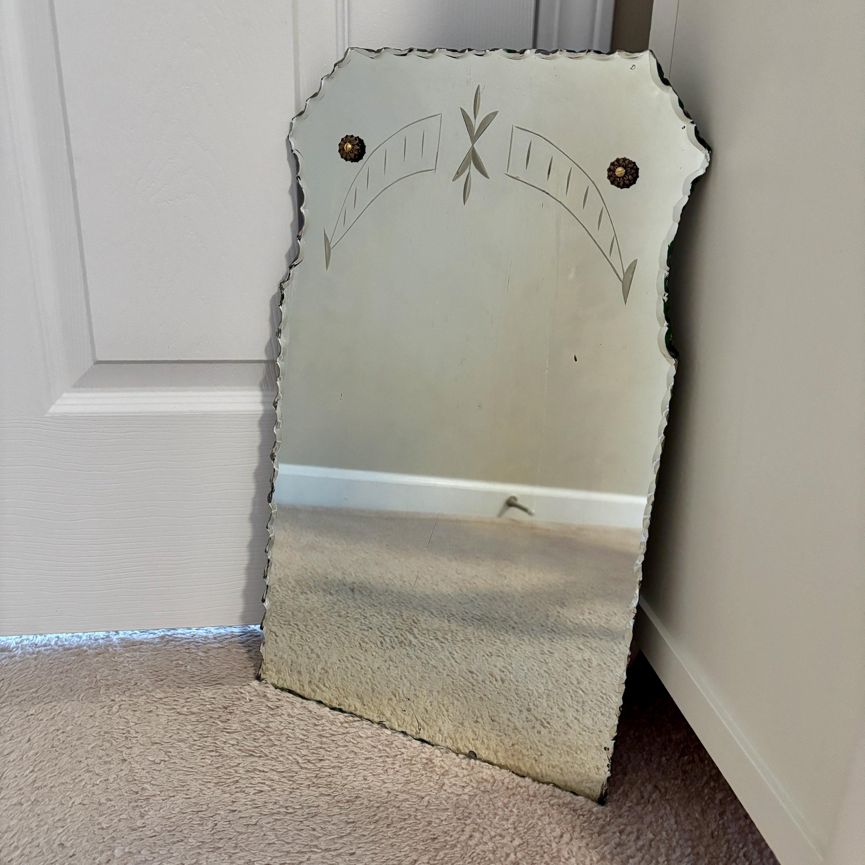 Vintage Swedish Mirror - Etsy