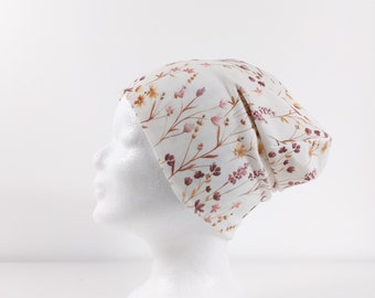 One hat, two styles! Meadow cotton jersey beanie, children's hat, baby hat, hat for children, beanie for children, jersey hat