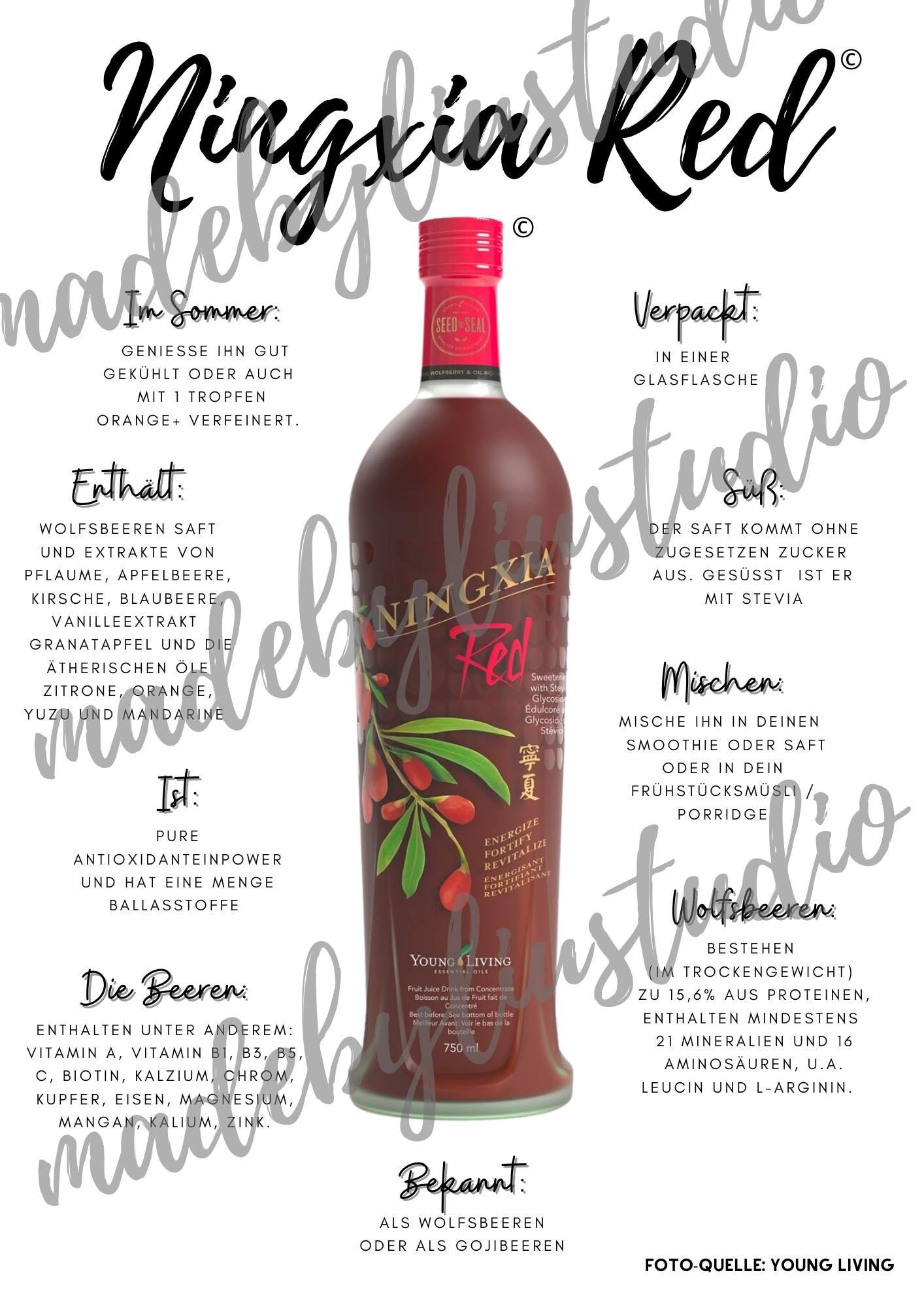 Overview Ningxia Red Juice from Young Living