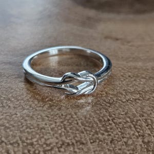 Sterling Silver Knot Ring