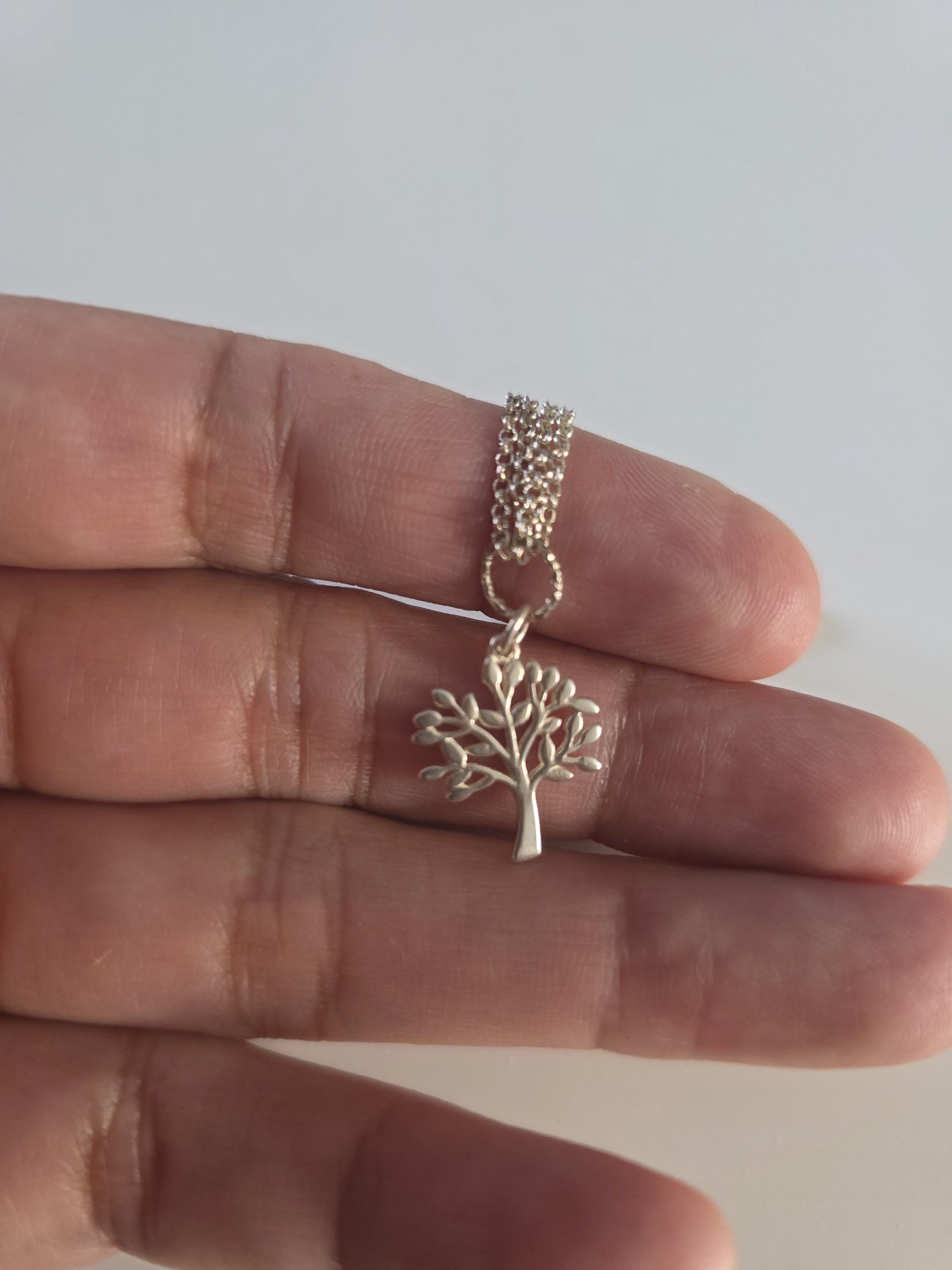 Sterling Silver Tree of Life Bracelet 7.5 Inch - Etsy