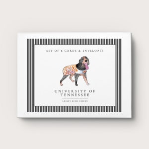 University of Tennessee | Watercolor Notecards | Football Notecards | Smokey Notecards