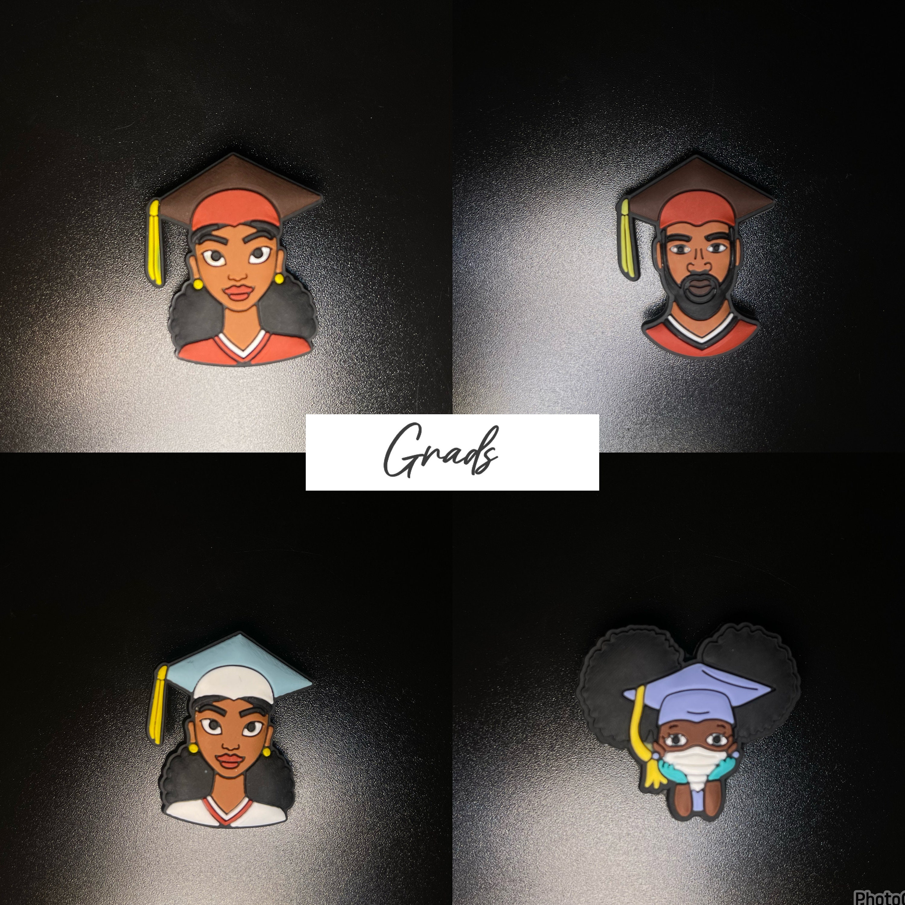 Grad Shoe Charms