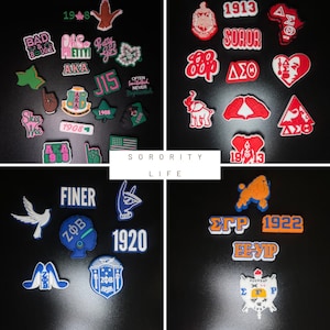 Sorority Shoe Charms