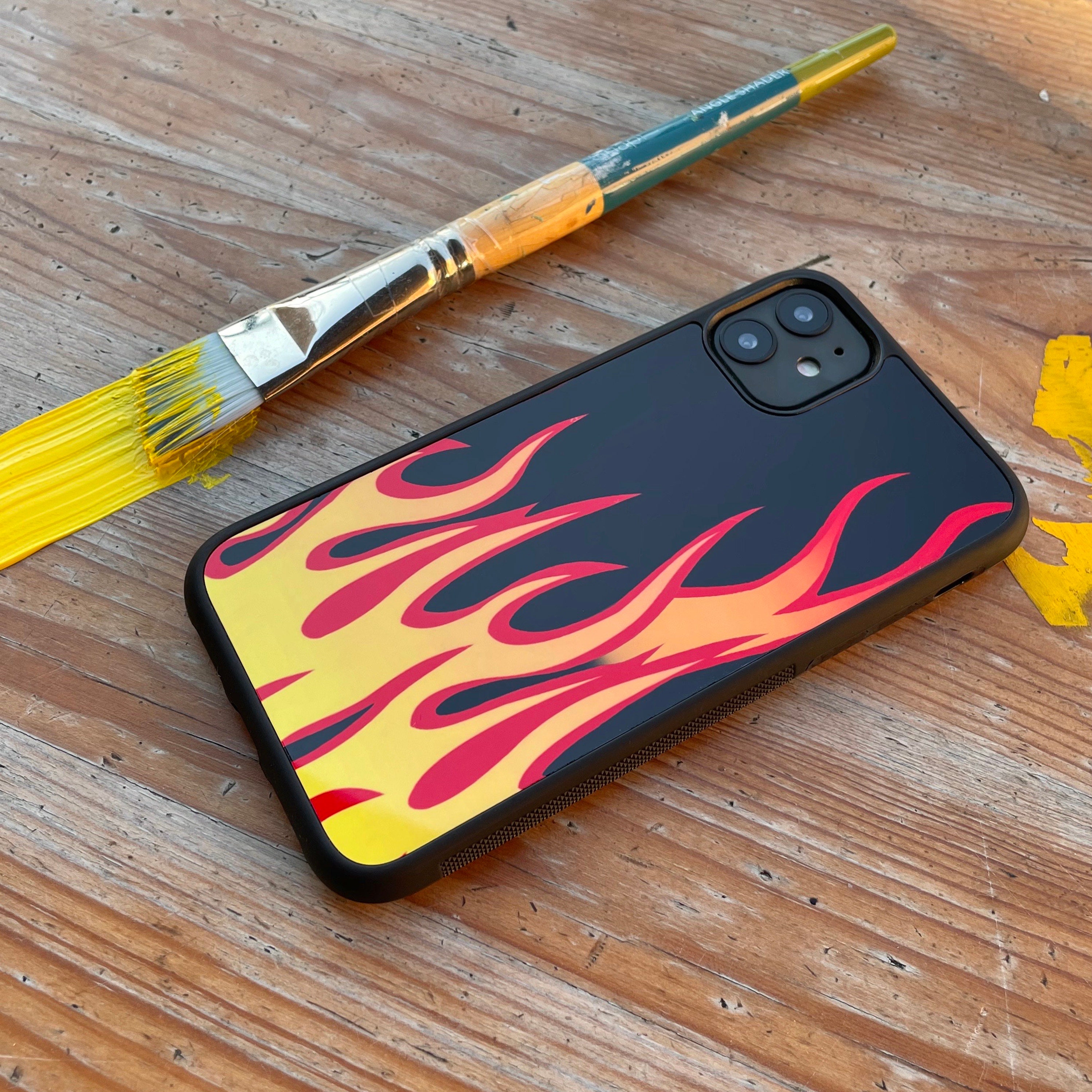 Fire iPhone case Flame iPhone case iPhone 11 case iPhone 11 Etsy