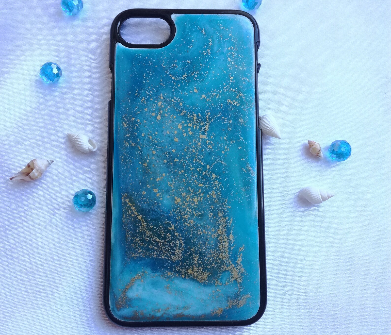 Sky blue phone case marble iphone 7 case iphone 8 case Etsy
