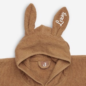 Personalisiertes Badetuch Baby Sommer Strandtuch Babyhandtuch mit Name Hase Handtuch mit Kaputze Babygeschenk Geburt Weihnachtsgeschenk