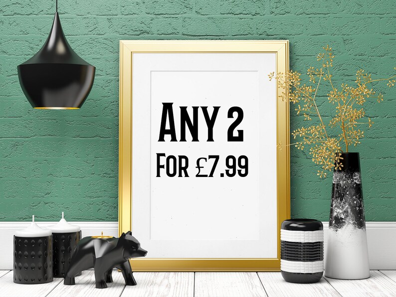 GREAT DEAL!! MIX & MATCH SELECTED SIZES SET OF ANY 2 PRINTS GREAT DEAL!! MIX & MATCH SELECTED SIZES SET OF ANY 2 PRINTS