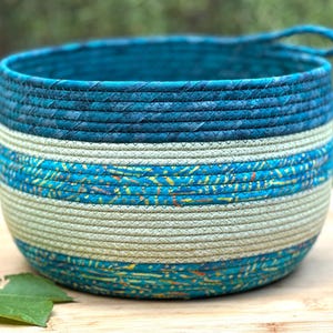 Peacock Blue Basket