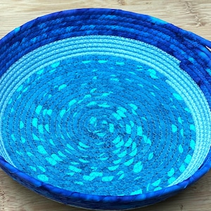 Bright Blue Rope Bowl