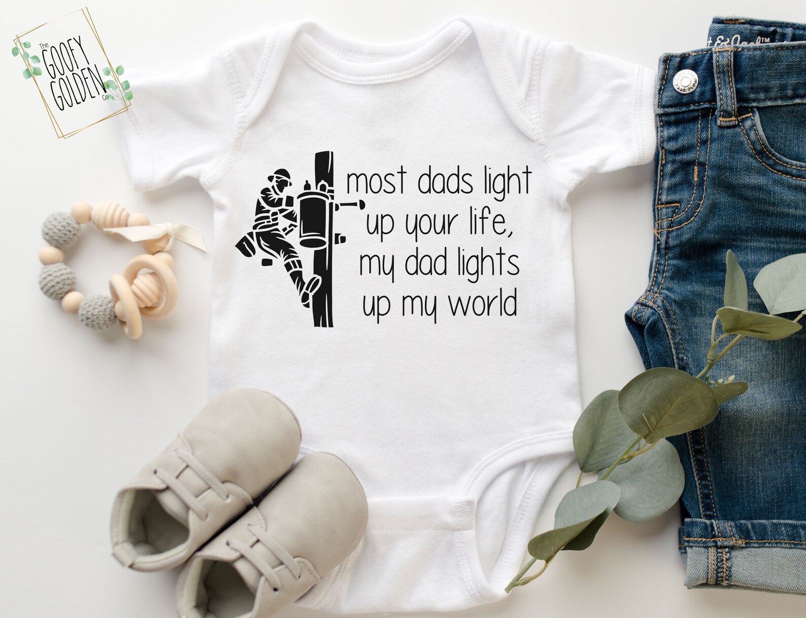 Lineman Baby Bodysuit Lineman Baby Outfit Lineman Baby Etsy