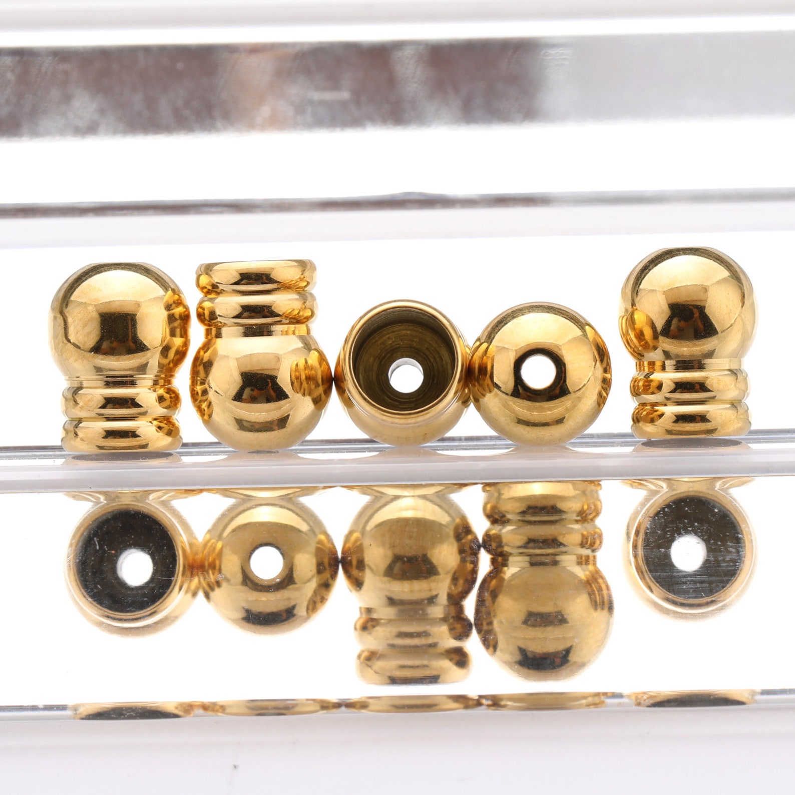 Bell Cap Stainless Steel For DIY Jewelry Making Necklace Etsy