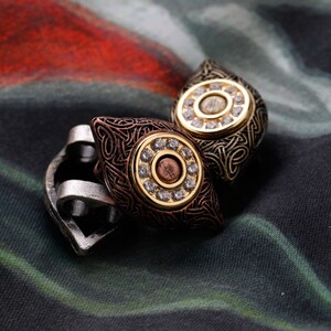 Antique Evil Eye Beads For Paracord Lanyard Bracelet DIY Jewelry Making Necklace Bracelet 3 Colors Bead Size 21*12.5*9Φ3MM