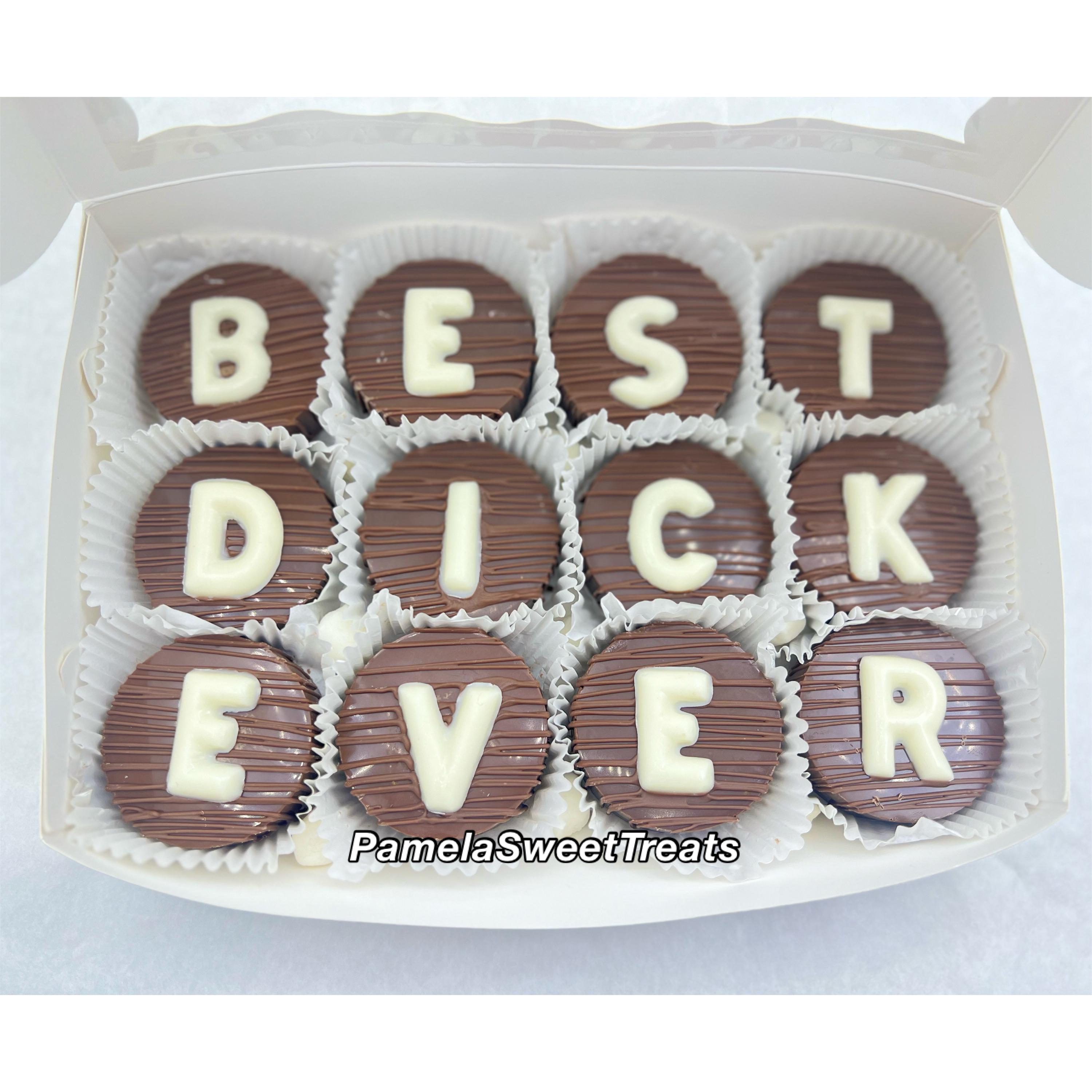 Naughty Chocolate Covered Oreos: Cheeky Adult Gift, Set of 12 - Etsy