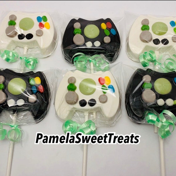 Game Controller Chocolate Lollipops