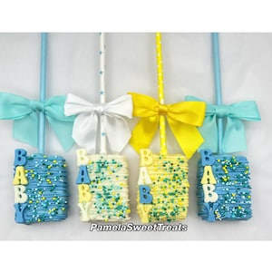 Baby Shower Rice Krispies Treats