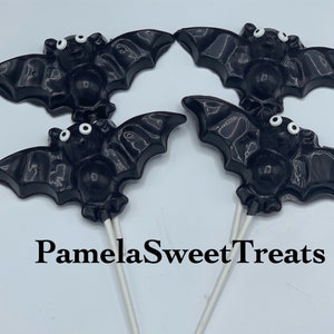 Crazy Bat Chocolate Lollipops
