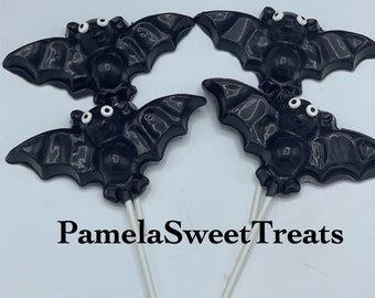 Crazy Bat Chocolate Lollipops