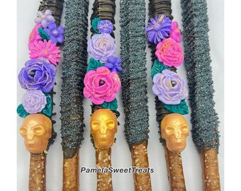 Halloween Chocolate Pretzels