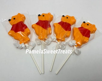 Winnie The Pooh Chocolate Lollipops