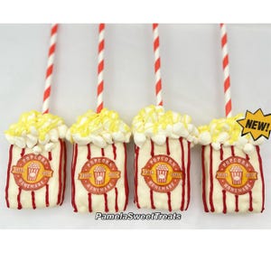 Carnival Popcorn Rice Krispies Treats