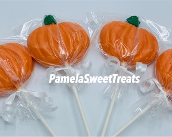 12 PUMPKIN Chocolate Covered Oreo Cookie Favors Halloween Fall - Etsy