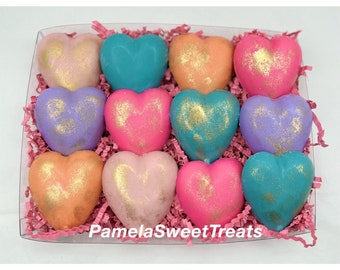 Valentines Day Chocolate Hearts Gift box