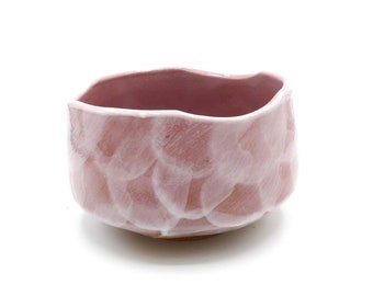 Set Matcha Completo In Rosa | Frusta In Bambù Con Ciotola In Ceramica E Setaccio | Accessori Cerimonia Giapponese