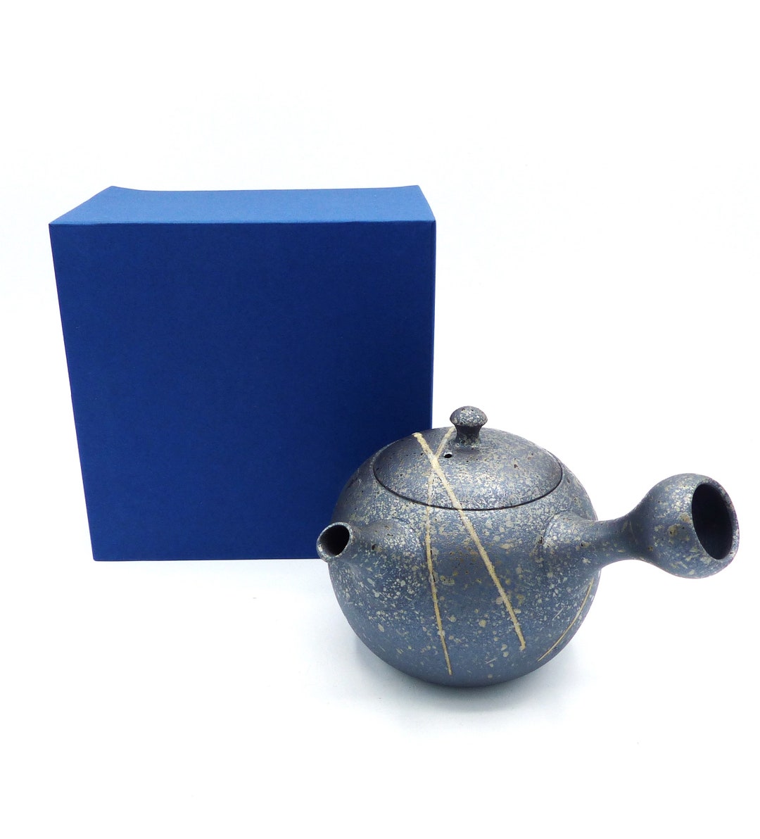 Japanese Teapot Kyusu From Tokoname With Paper Box With Etsy